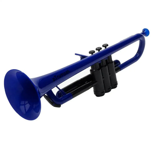 Conn-Sellmer ptrumpet BB-trompette en bleu- afficher le titre d'origine - Artmusiclitte/Artmusics Relays - 16214 - afficher, BBtrompette, bleu, ConnSellmer, dorigine, en, le, ptrumpet, titre