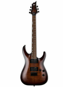 ESP Ltd H 200FM Dark Marron Sunburst Guitare Électrique Double Cut Humbucker - Artmusiclitte/Artmusics Relays - 33034 - 200, Cut, Dark, Double, ESP, FM, Guitare, Humbucker, lectrique, Ltd, Marron, Sunburst
