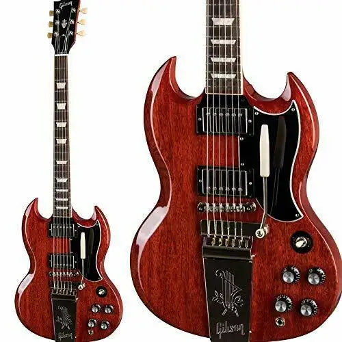 Nouveau Gibson SG Standard 61 Maestro Vibrola Vintage Cherry SG Guitare électrique- afficher le titre d'origine - Artmusiclitte/Artmusics Relays - 33034 - 61, afficher, Cherry, dorigine, Gibson, Guitare, le, lectrique, Maestro, Nouveau, SG, Standard, titre, Vibrola, Vintage