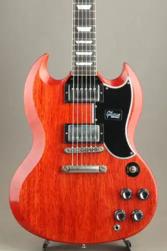 Détails sur Gibson Custom Shop 1961 SG Standard Faded Cherry VOS Electric Guitar 6 strings - Artmusiclitte/Artmusics Relays -  - 1961, Cherry, Custom, Electric, Faded, Gibson, Guitar, SG, Shop, Standard, strings, sur, tails, VOS